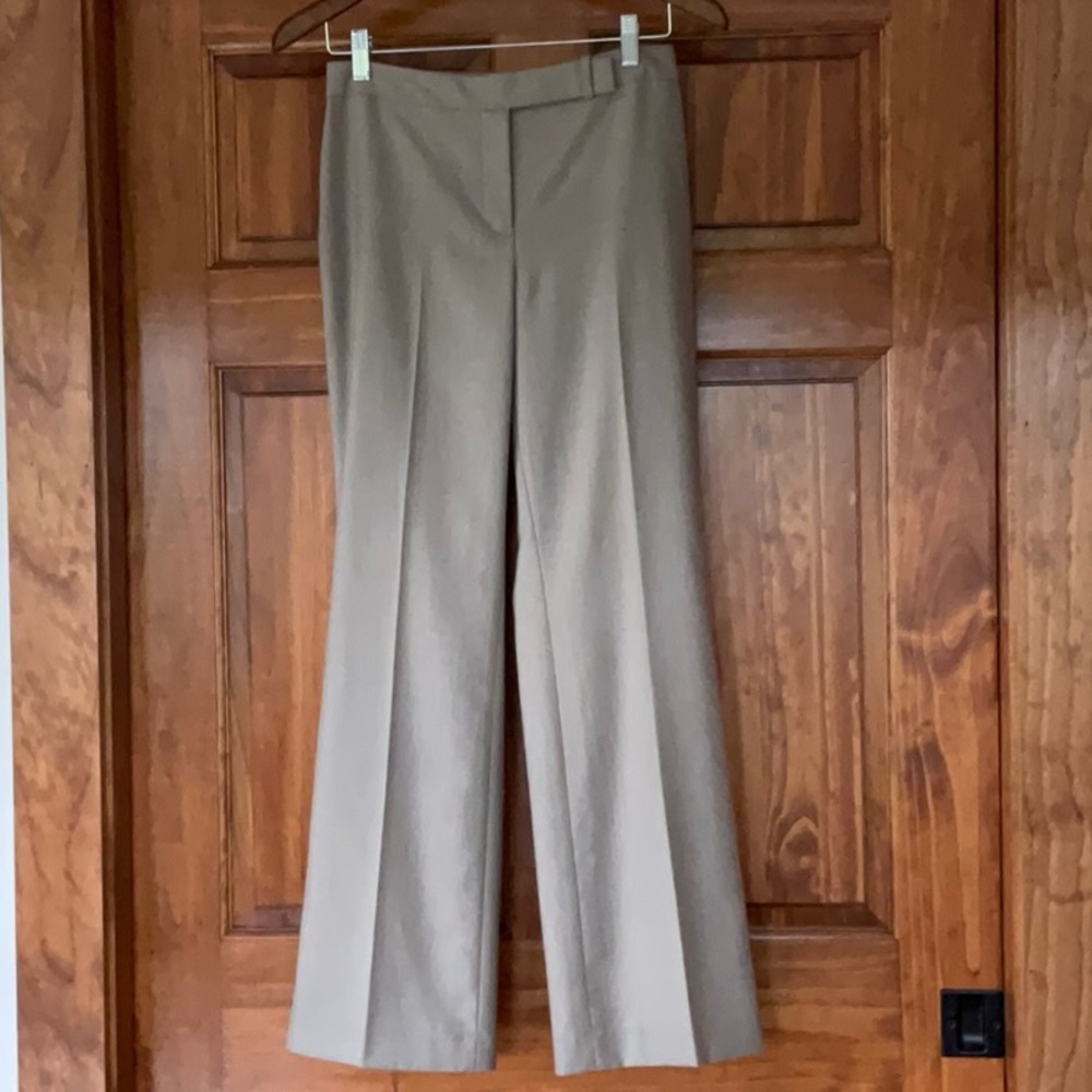 Ann Taylor Petite Taupe Suit Trousers